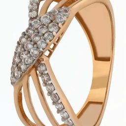 Malabar Gold and Diamonds 18k (750) BIS Hallmark Rose Gold Cocktail Ring for Women-picture-47