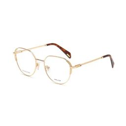 Police VPLF26K51300FR Gold Oval Eye Frames For Women-picture-33