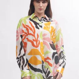 Gant Multicolored Printed Shirt-image-74