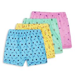 VastraMilap Infants Pack Of 4 Printed Pure Cotton Boy Shorts Briefs 100_S.A.O_PO-4-26