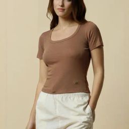 Allen Solly Brown Regular Fit Top-picture-40