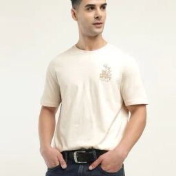 Levi's Off White Cotton Regular Fit T-Shirt-picture-24