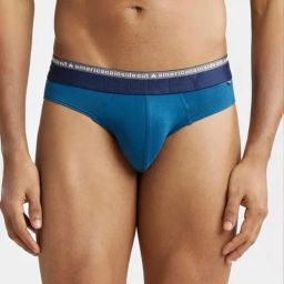 Jockey US59 Teal Super Combed Cotton Briefs with Ultrasoft Waistband-image-49