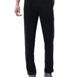 Monte Carlo Black Solid Regular Fit Trackpants-picture-26