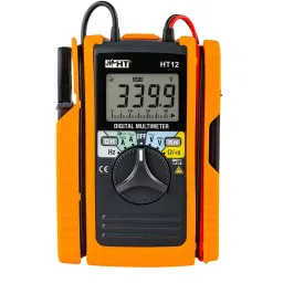 HT Digital Multimeter with Built-in Fork Clamp 600 Ω to 60 mΩ Resistance Range, HT12-46