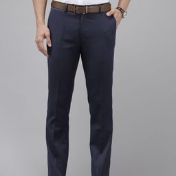 Arrow Men Textured Hudson Formal Trousers-image-88
