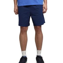 Puma Mmq Blue Relaxed Fit Solid Shorts-image-54