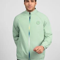 Skechers Grey Polyester Regular fit Jackets-image-21