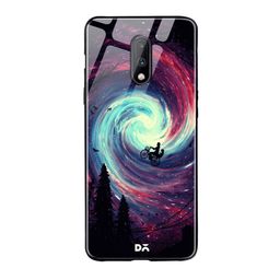 DailyObjects Multicoloured OnePlus 7 Glass Case Cover-95