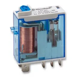 FINDER RELAY, SPDT, 250VAC, 16A, 46.61.9.024.0040-15