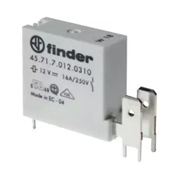 FINDER POWER RELAY, SPST-NO, 12VDC, 16A, THT, 457170120310-picture-2