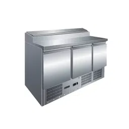 Trufrost 392 Ltr 3 Door Refrigerated Prep Counter Suitable for 8 x GN 1/6 Pans PS 300-picture-36