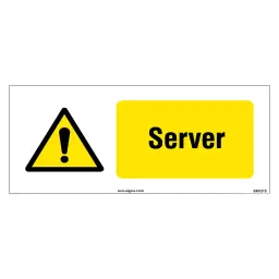 SUNSIGNS  Server Signages Size 600x300 mm HP Print + Vinyl, SN0215-image-35