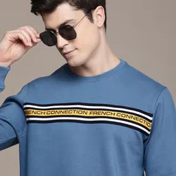French Connection Brand Logo Printed Casual Sweatshirt-image-47