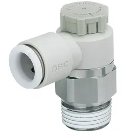 SMC 3/8 Inch Elbow Type Speed Controller AS3201F-03-06SA-19