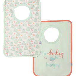 MiArcus Infants Pack Of 2 Printed Cotton Bibs-image-89