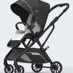 StarAndDaisy Chariot Baby Stroller with 5 Point Safety Belt, 5 Level Adjustment Canopy, Easy Adjustable Seat/New Born Baby Pram for 0 to 36 Months- Black-18