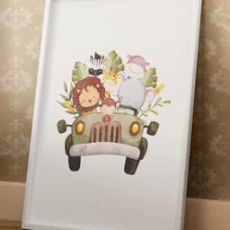 Outfit collections Modern Art Kids Painting For Wall Decor-picture-30