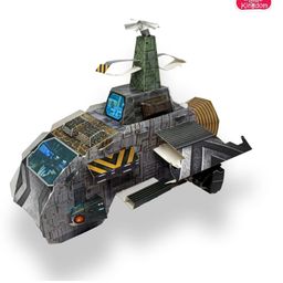 Mittimate Space Ship Model Construction Book for Kids Age 8 to 12 Year Old I Make Your Own 3D Paper Model I Fun & DIY Book for Children image 2