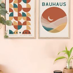 Kotart Brown & Blue 2 Pieces Wooden Wall Arts-picture-28