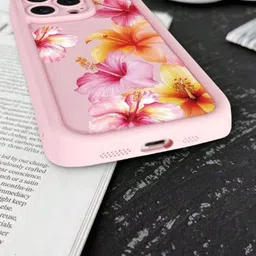 CASE CREATION Floral Printed iPhone 15 Pro Max Back Case Mobile Accessories-27