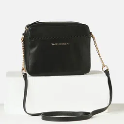 Van Heusen Woman Solid Structured Sling Bag-picture-1
