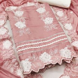 ASISA Embroidered Unstitched Dress Material-image-92