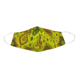 Aditi Wasan Unisex Set of 3 Multicolored Printed 3 Ply Face Mask image 4