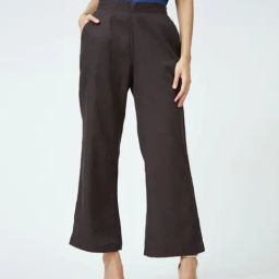 Saltpetre Classic Tencel Coffee Brown Trousers-image-36