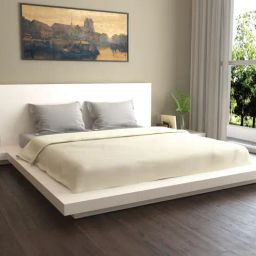 Mark Home Naturelle 400 TC Cream Duvet Cover - Set of 1-image-74