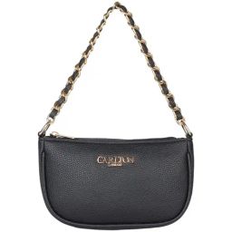 Carlton London Black Solid Medium Sling Handbag-image-54