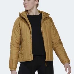 ADIDAS Beige Quilted Sports Jacket-image-72