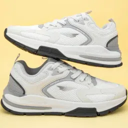 Red Tape Women's Urban Kicks White & Grey Running Shoes-picture-35