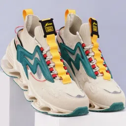 Atom Men's Spring Edge Alpha 1 Beige Running Shoes image 5
