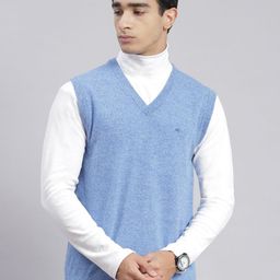 Monte Carlo Men Woollen Sweater Vest-image-87