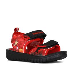 Disney by Bata Kids Red Floater Sandals-image-9