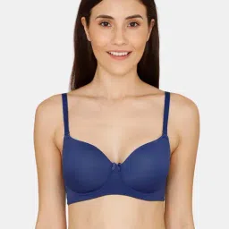 Zivame Blue Depth Non Wired Padded Everyday Bra-46