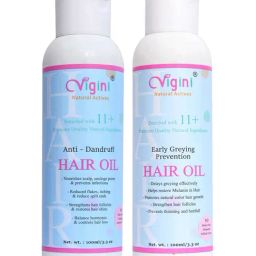 Vigini Anti Dandruff Hair Oil with Early Greying Prevention Tonic Hair Oil-image-14
