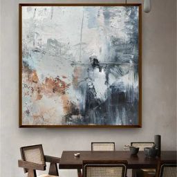 The Art House Abstract Multicolor Canvas Wall Painting-image-32