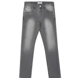 U.S. Polo Assn. Kids Grey Solid Jeans-picture-34