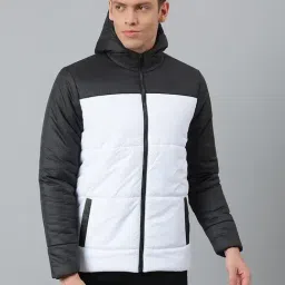 Dennis Lingo Multi Regular Fit Colour Block Hooded Jackets-picture-1