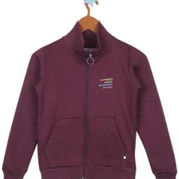 Monte Carlo Kids Purple Solid Full Sleeves Sweatshirt-image-85