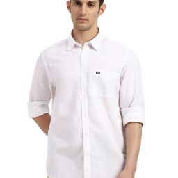 Arrow White Cotton Slim Fit Shirt-picture-46