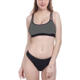 AROUSY Grey Cotton Bra Panty Set-picture-23