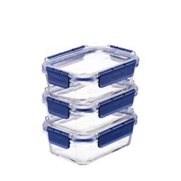 Lock & Lock Transparent Glass Airtight Containers With Lid image 5