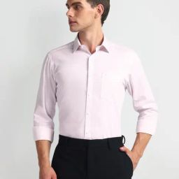 Arrow Purple Regular Fit Printed Shirt-picture-46