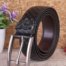 INVICTUS Men Textured Slim Belt-image-34