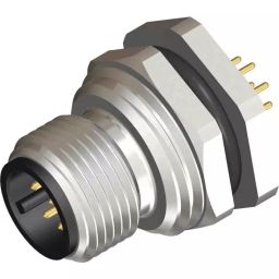RS PRO Circular Connector 8 Contacts Rear Mount M12 Connector Plug, 2017225-image-62
