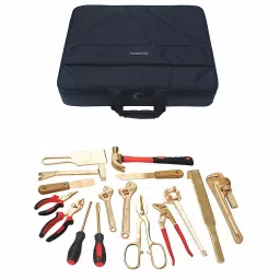 Westward Hazmat Nonsparking Tool Set, 23X823 (16 Pcs)-28