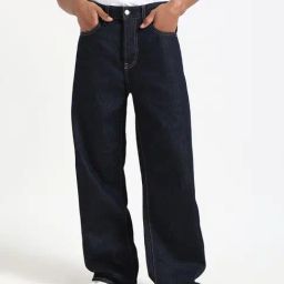 Calvin Klein Jeans Rinse Blue Cotton Slim Fit Jeans-image-99